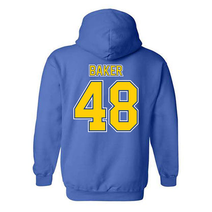 McNeese State - NCAA Football : Trent Baker - Classic Shersey Hooded Sweatshirt-1