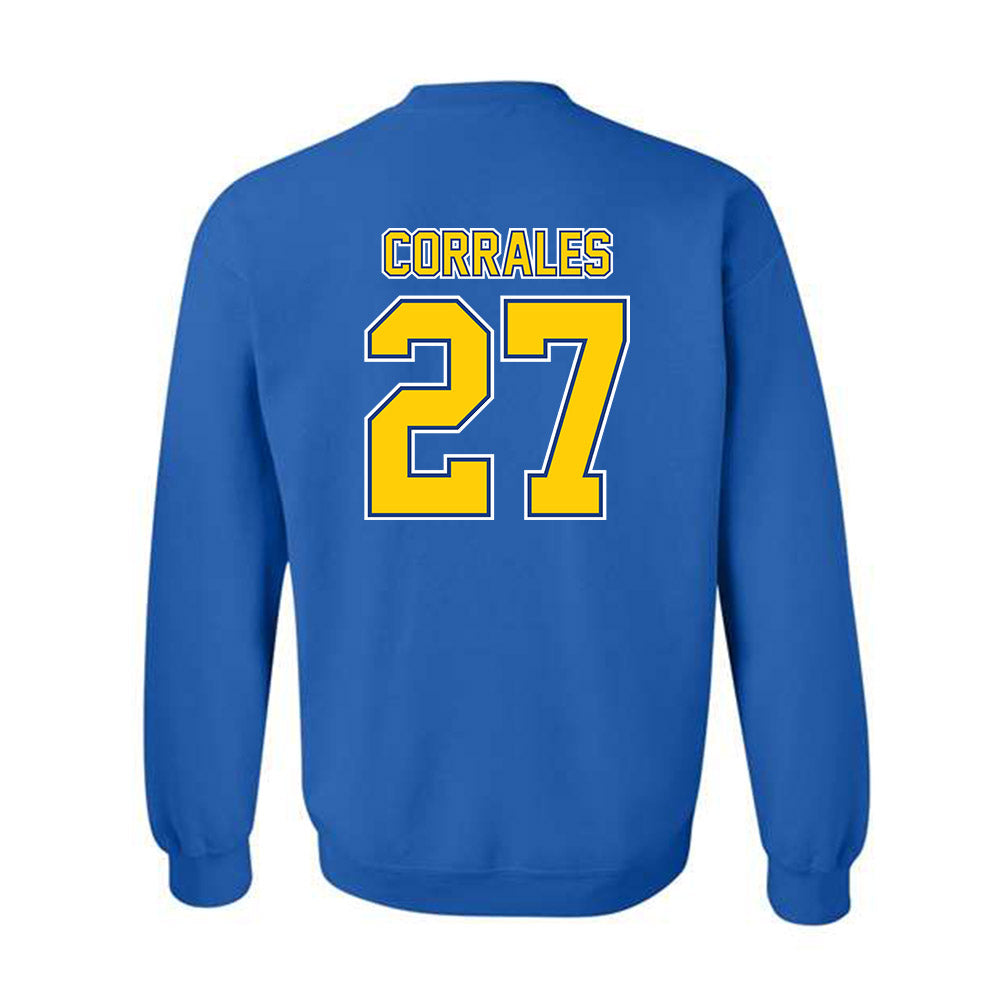 McNeese State - NCAA Baseball : Diego Corrales - Classic Shersey Crewneck Sweatshirt-1