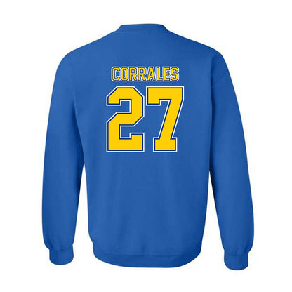 McNeese State - NCAA Baseball : Diego Corrales - Classic Shersey Crewneck Sweatshirt-1