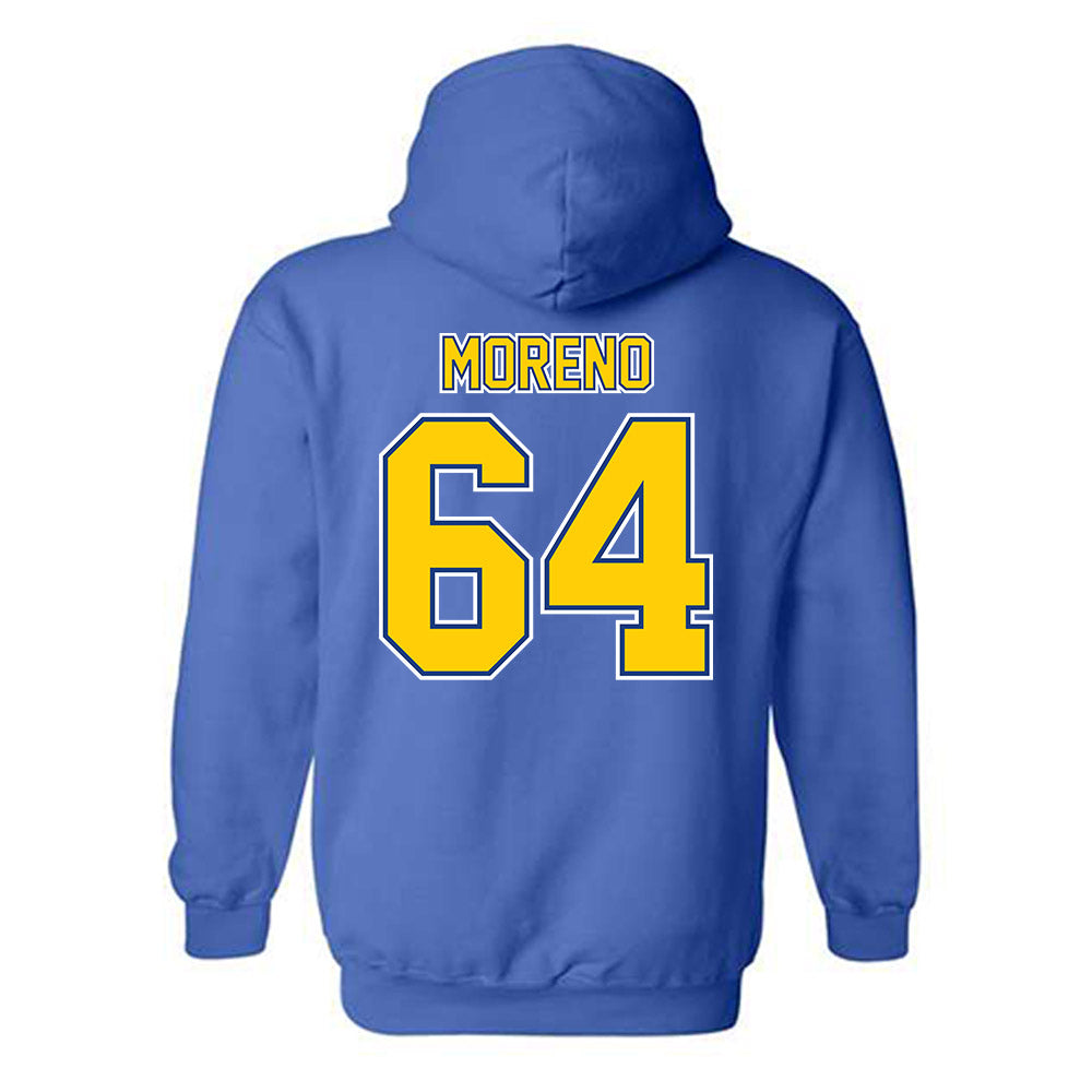 McNeese State - NCAA Football : Luis Moreno - Classic Shersey Hooded Sweatshirt-1