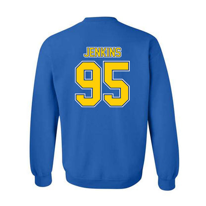 McNeese State - NCAA Football : Roman Jenkins - Classic Shersey Crewneck Sweatshirt-1