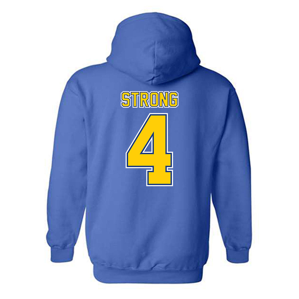 McNeese State - NCAA Football : Jake Strong - Classic Shersey Hooded Sweatshirt-1