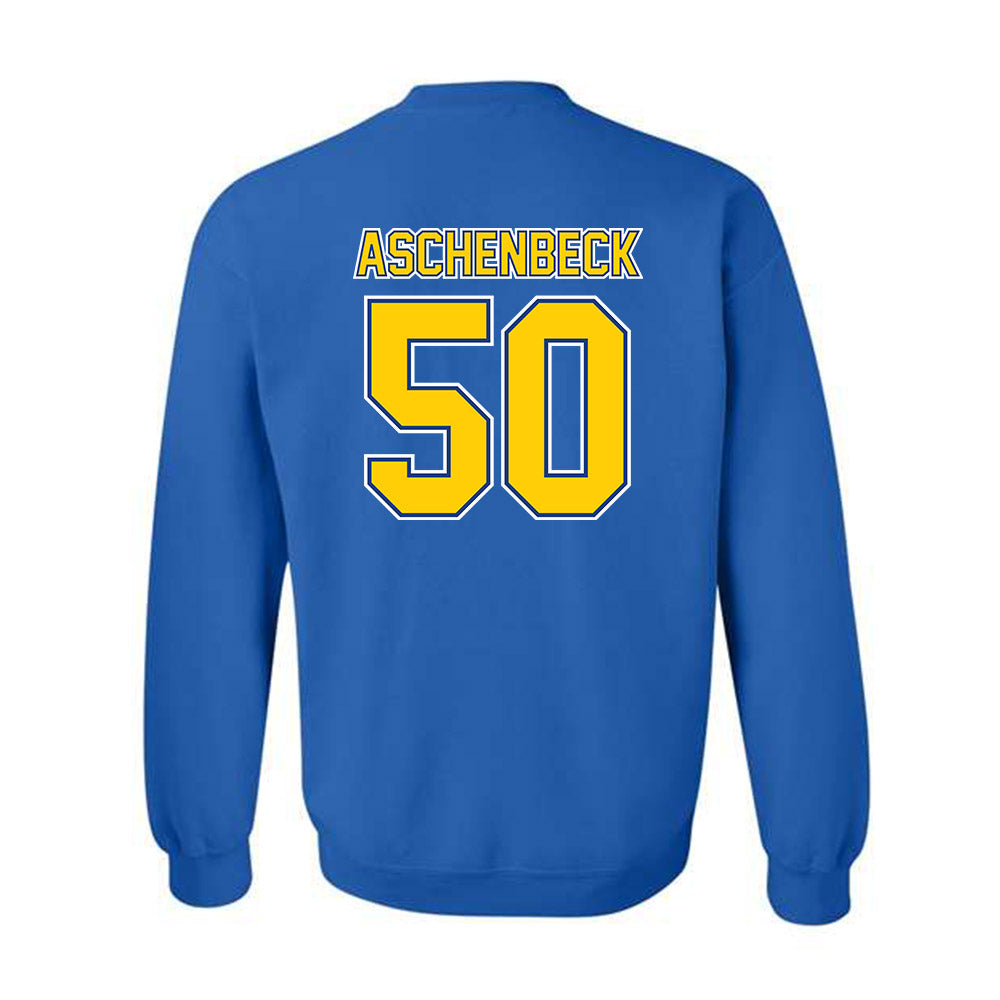 McNeese State - NCAA Football : Eric Aschenbeck - Classic Shersey Crewneck Sweatshirt-1