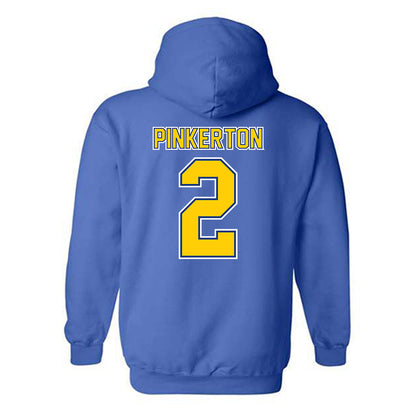 McNeese State - NCAA Baseball : DJ Pinkerton - Classic Shersey Hooded Sweatshirt-1