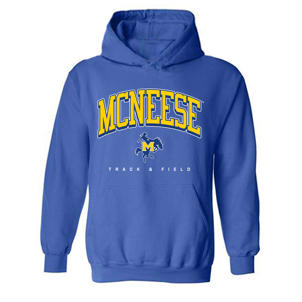 McNeese State - NCAA Women's Track & Field : Brianna Underwood - Classic Shersey Hooded Sweatshirt-0