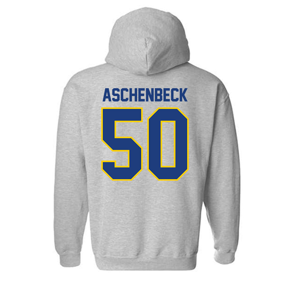 McNeese State - NCAA Football : Eric Aschenbeck - Classic Shersey Hooded Sweatshirt-1