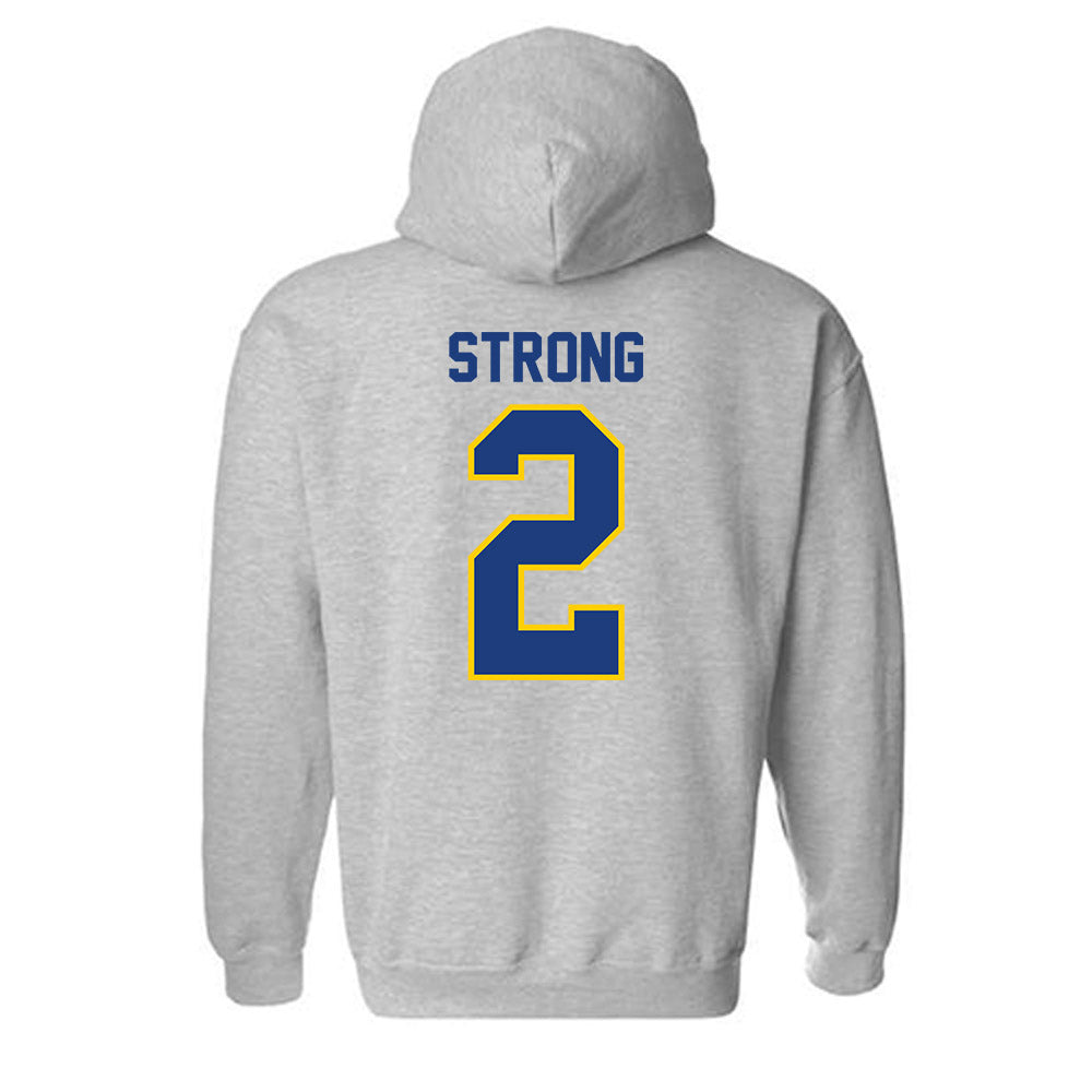 McNeese State - NCAA Football : Bryce Strong - Classic Shersey Hooded Sweatshirt-1
