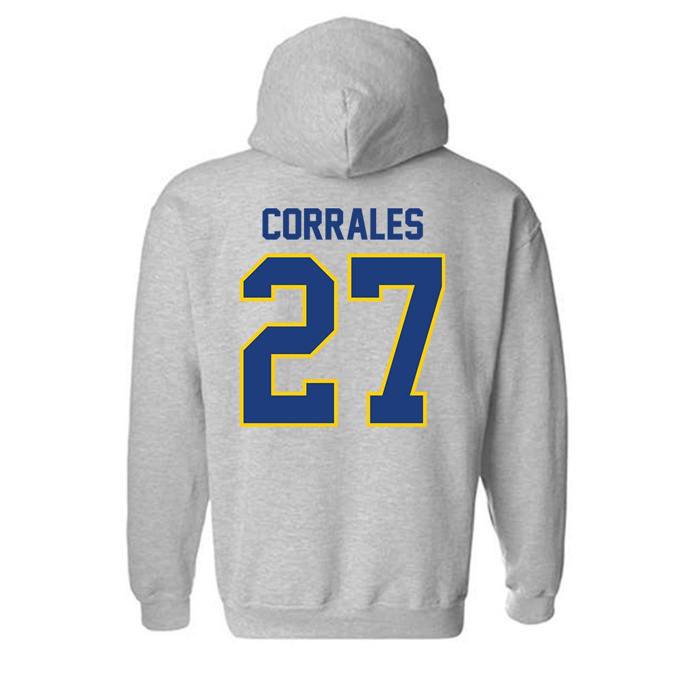 McNeese State - NCAA Baseball : Diego Corrales - Classic Shersey Hooded Sweatshirt-1