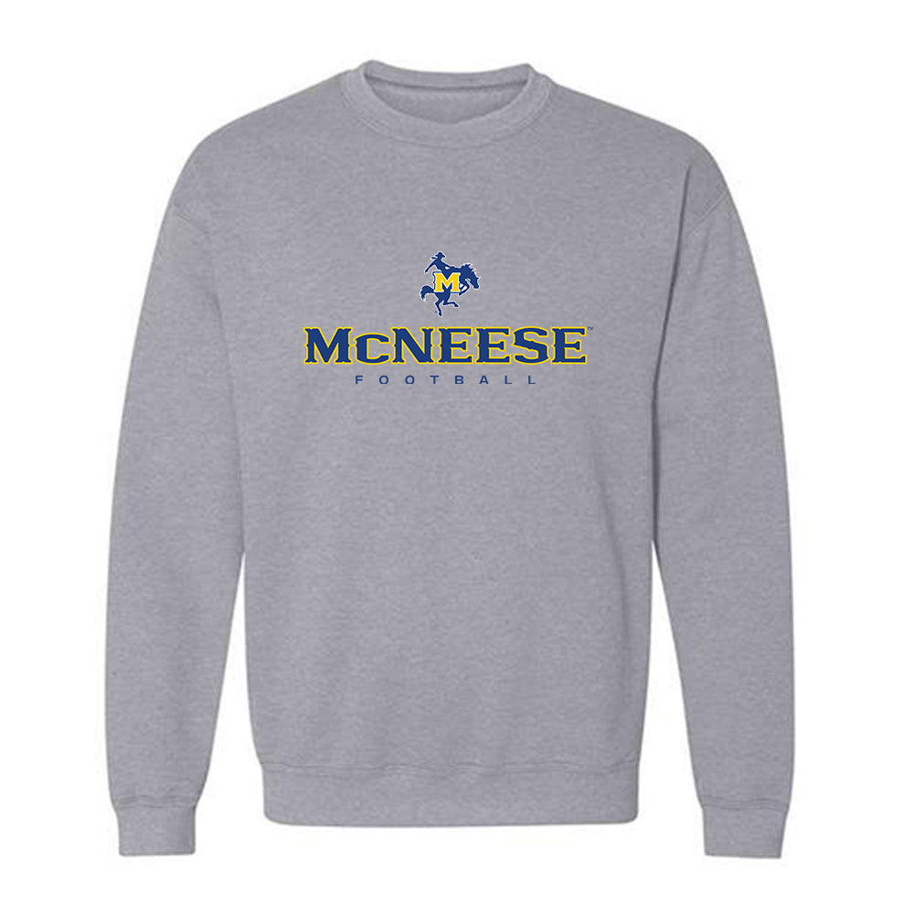 McNeese State - NCAA Football : Roman Jenkins - Classic Shersey Crewneck Sweatshirt-0