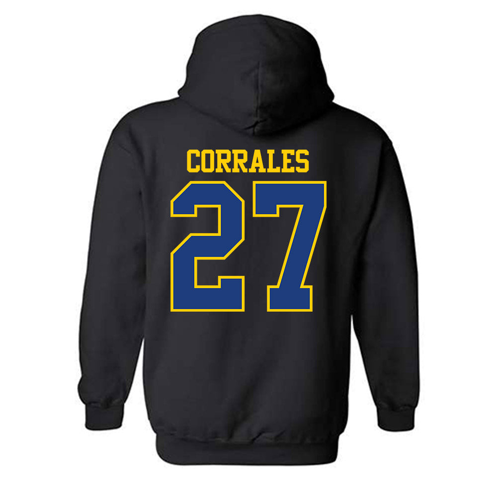 McNeese State - NCAA Baseball : Diego Corrales - Classic Shersey Hooded Sweatshirt-1