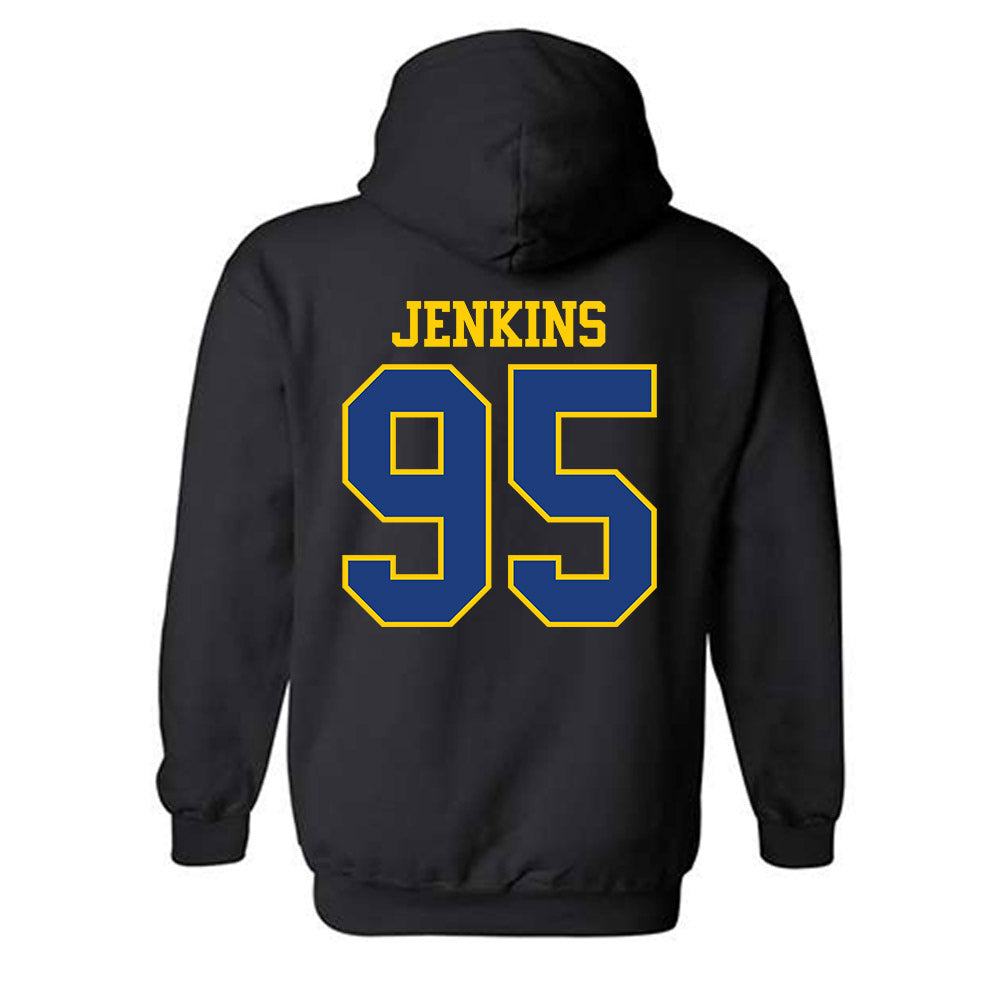 McNeese State - NCAA Football : Roman Jenkins - Classic Shersey Hooded Sweatshirt-1