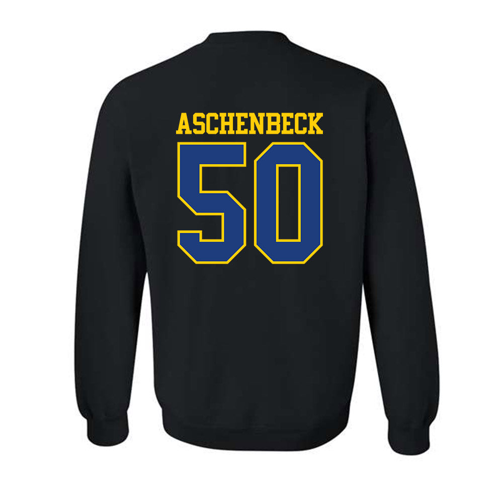 McNeese State - NCAA Football : Eric Aschenbeck - Classic Shersey Crewneck Sweatshirt-1