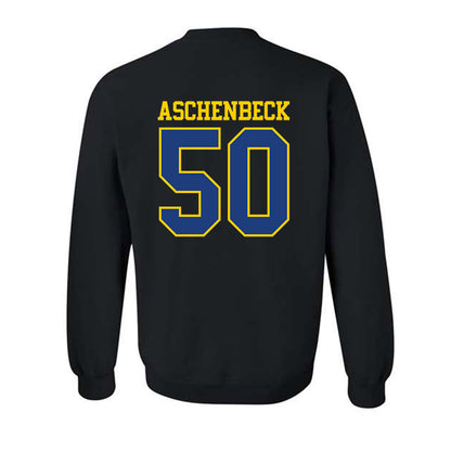 McNeese State - NCAA Football : Eric Aschenbeck - Classic Shersey Crewneck Sweatshirt-1