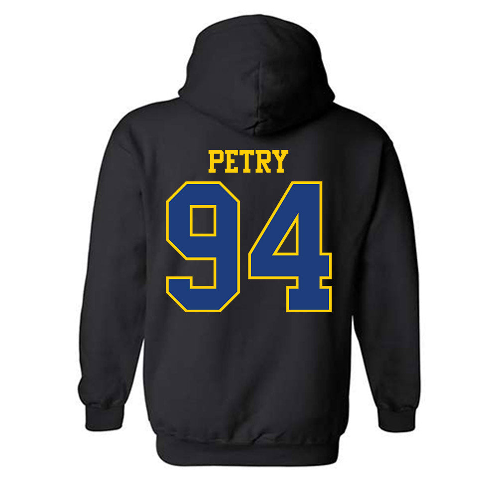 McNeese State - NCAA Football : Carter Petry - Classic Shersey Hooded Sweatshirt-1