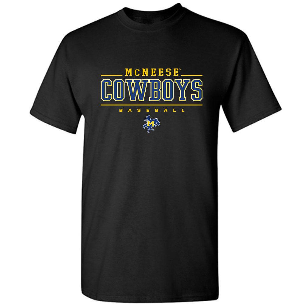 McNeese State - NCAA Baseball : Reese Ashworth - Classic Shersey T-Shirt-0