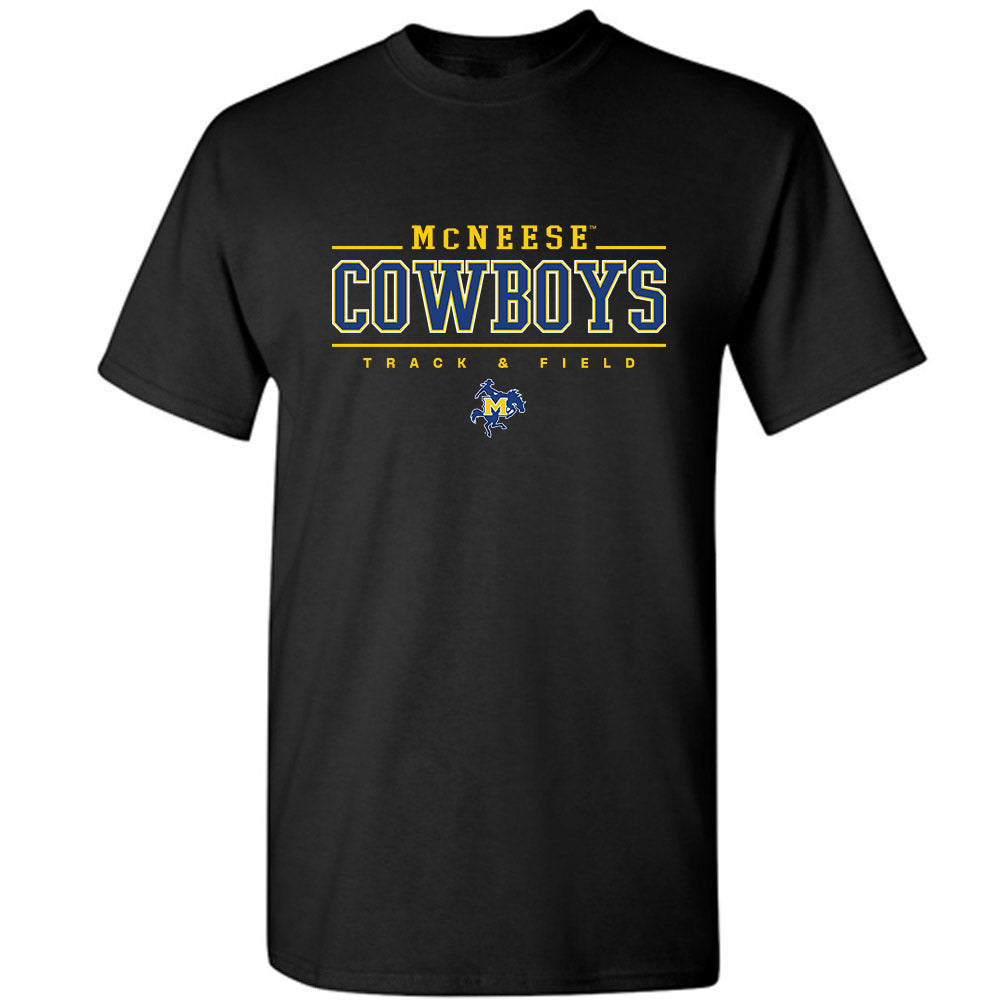 McNeese State - NCAA Men's Track & Field : Quinten Goodie Jr - Classic Shersey T-Shirt-0