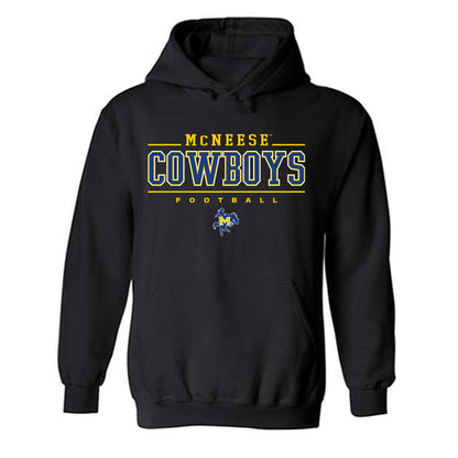 McNeese State - NCAA Football : Carlos Sanders - Classic Shersey Hooded Sweatshirt-0