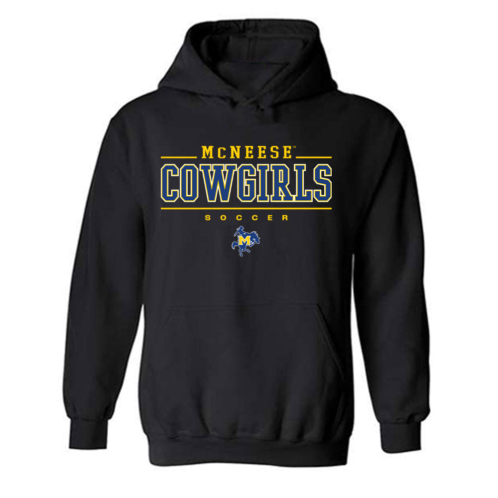 McNeese State - NCAA Women's Soccer : Riley Hicock - Classic Shersey Hooded Sweatshirt-0