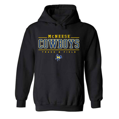 McNeese State - NCAA Men's Track & Field : Tanny Beard - Classic Shersey Hooded Sweatshirt-0