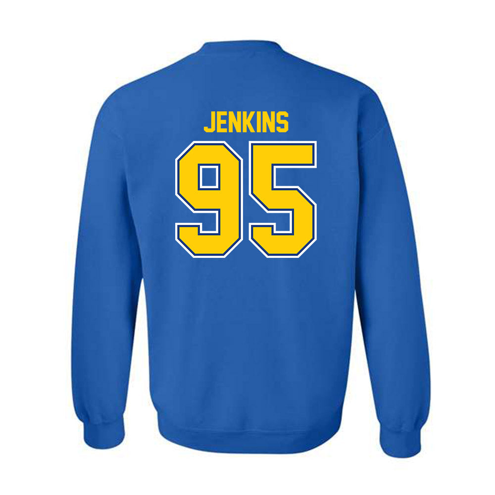 McNeese State - NCAA Football : Roman Jenkins - Classic Shersey Crewneck Sweatshirt-1