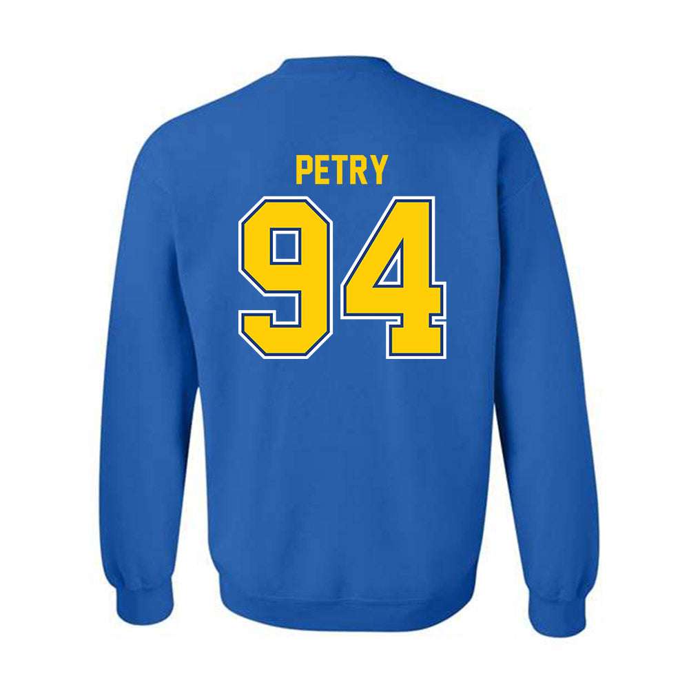 McNeese State - NCAA Football : Carter Petry - Classic Shersey Crewneck Sweatshirt-1