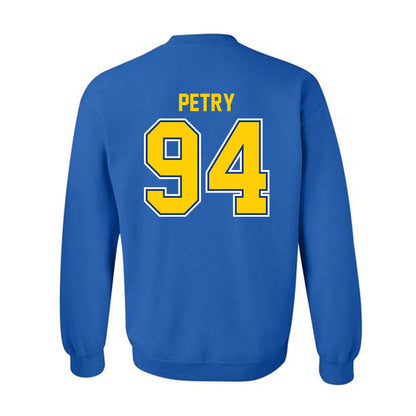McNeese State - NCAA Football : Carter Petry - Classic Shersey Crewneck Sweatshirt-1
