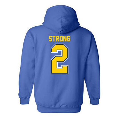 McNeese State - NCAA Football : Bryce Strong - Classic Shersey Hooded Sweatshirt-1