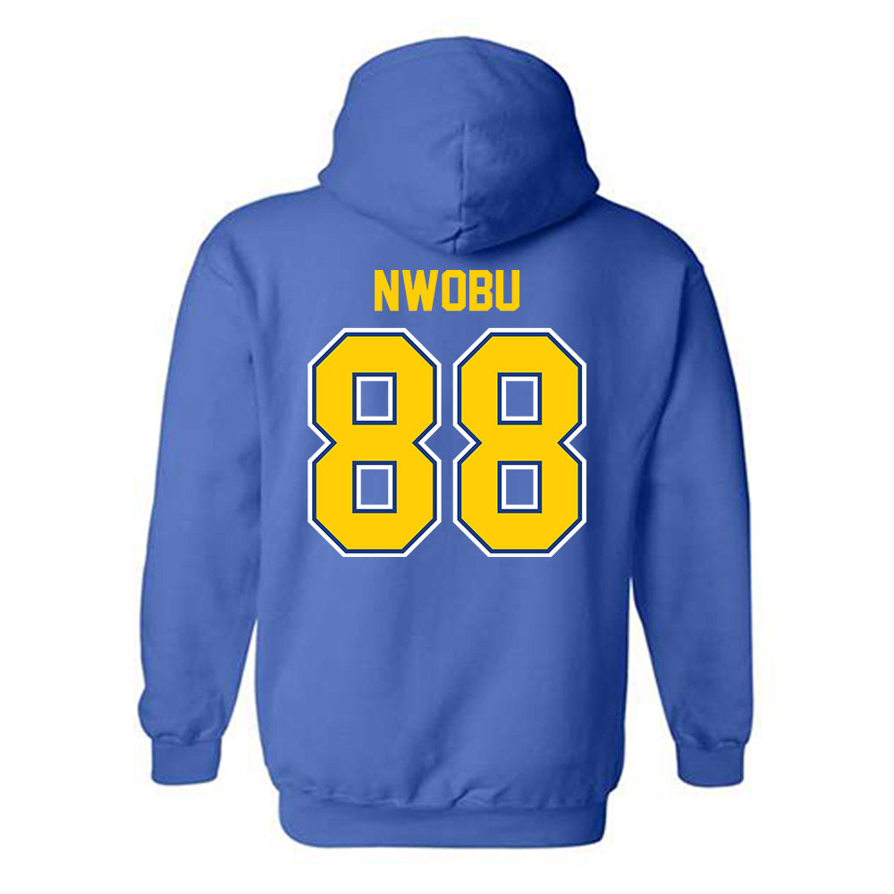 McNeese State - NCAA Football : Ikenna Nwobu - Classic Shersey Hooded Sweatshirt-1