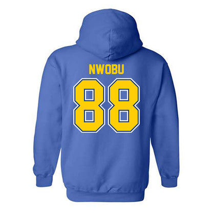 McNeese State - NCAA Football : Ikenna Nwobu - Classic Shersey Hooded Sweatshirt-1