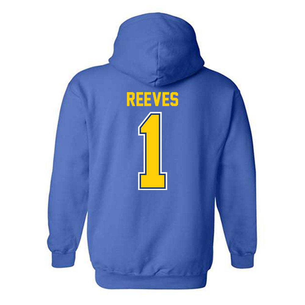 McNeese State - NCAA Women's Basketball : Azjah Reeves - Classic Shersey Hooded Sweatshirt-1
