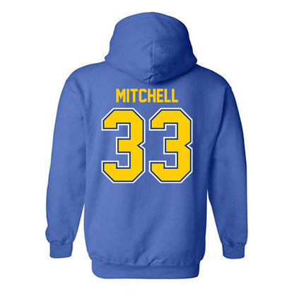 McNeese State - NCAA Football : Jaiden Mitchell - Classic Shersey Hooded Sweatshirt-1