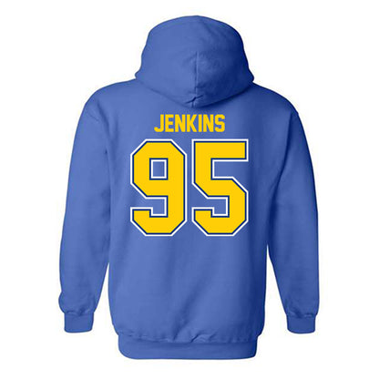 McNeese State - NCAA Football : Roman Jenkins - Classic Shersey Hooded Sweatshirt-1