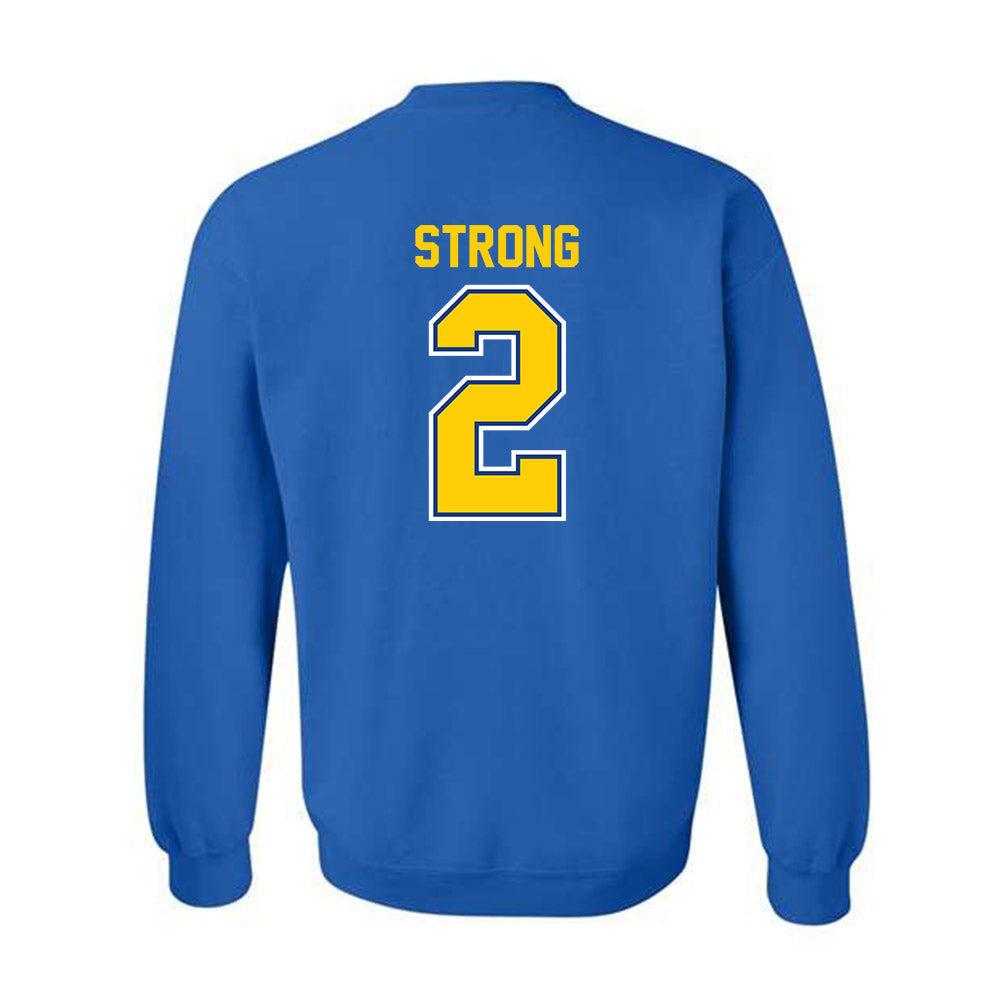 McNeese State - NCAA Football : Bryce Strong - Classic Shersey Crewneck Sweatshirt-1