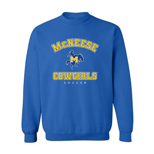 McNeese State - NCAA Women's Soccer : Alexandra Arvanitis - Classic Shersey Crewneck Sweatshirt-0