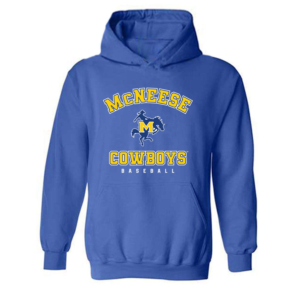 McNeese State - NCAA Baseball : Ty Howry - Classic Shersey Hooded Sweatshirt-0