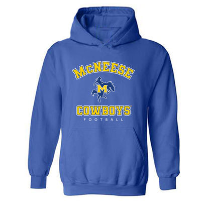 McNeese State - NCAA Football : Ryan Allen - Classic Shersey Hooded Sweatshirt-0