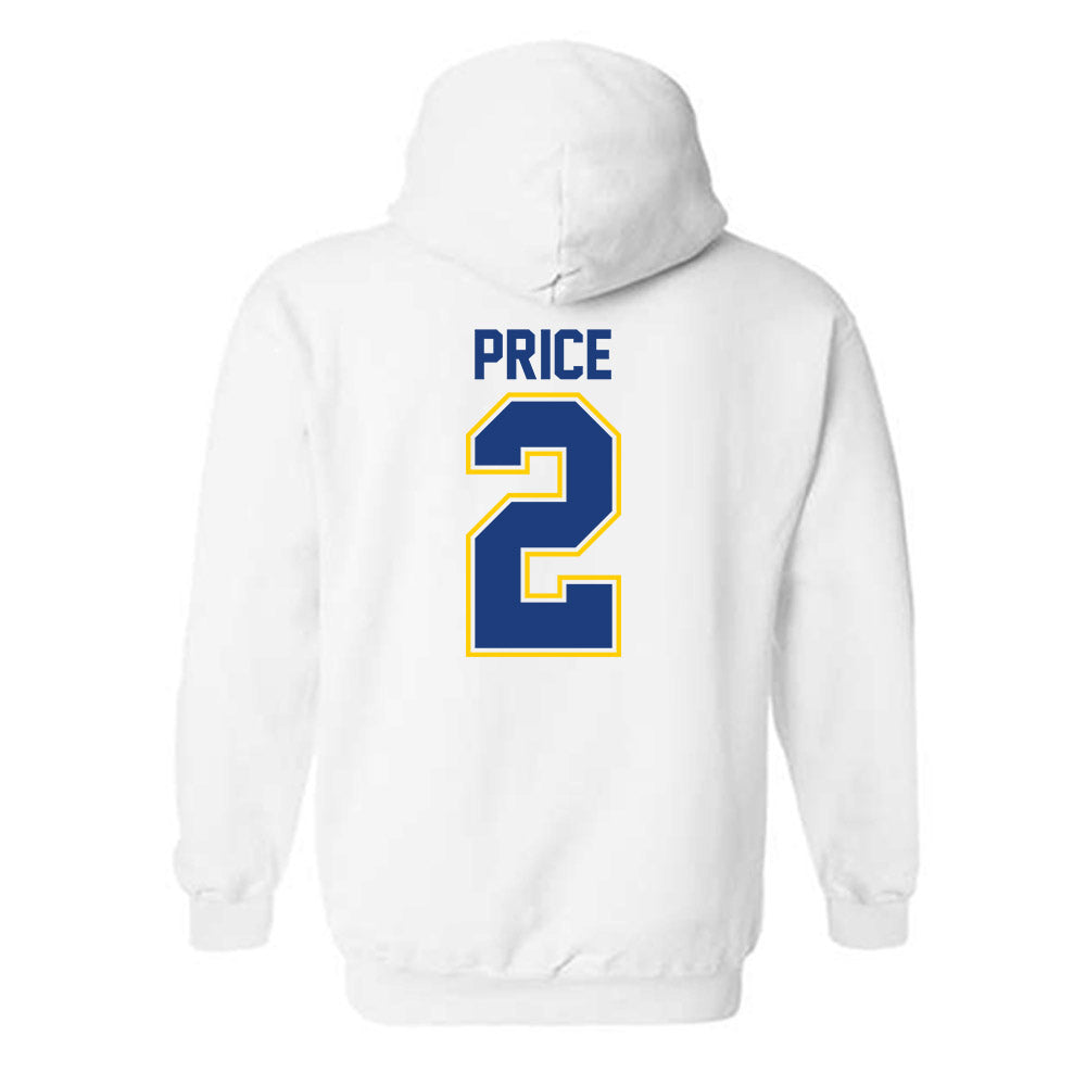 McNeese State - NCAA Football : Maurquel Price - Classic Shersey Hooded Sweatshirt-1