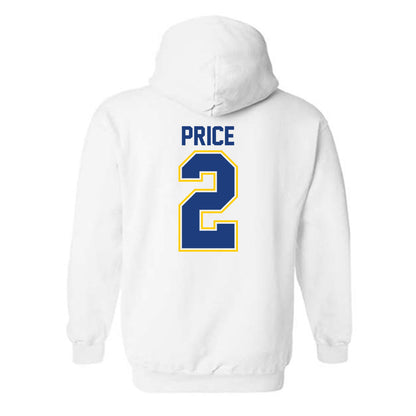 McNeese State - NCAA Football : Maurquel Price - Classic Shersey Hooded Sweatshirt-1