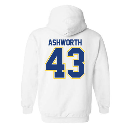 McNeese State - NCAA Baseball : Reese Ashworth - Classic Shersey Hooded Sweatshirt-1