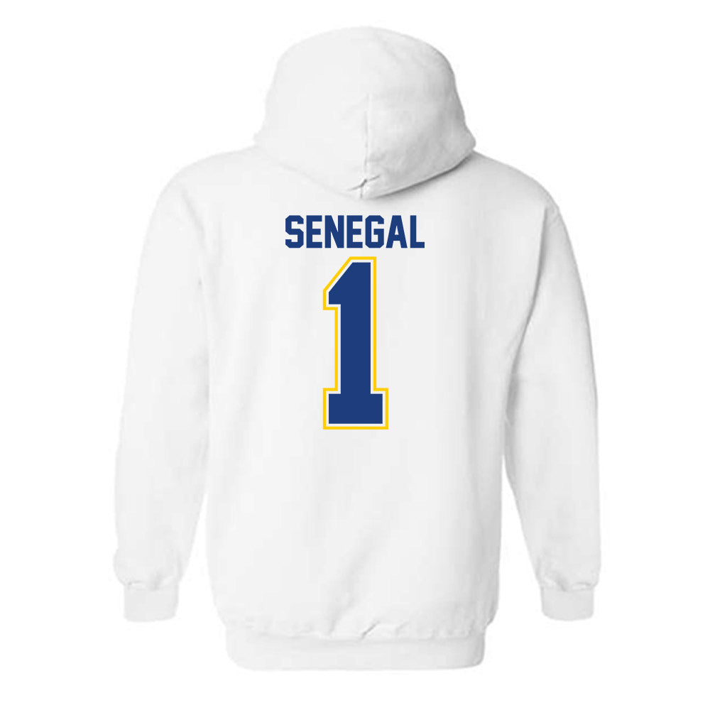 McNeese State - NCAA Football : Kameran Senegal - Classic Shersey Hooded Sweatshirt-1
