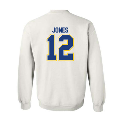 McNeese State - NCAA Football : Brandon Jones - Classic Shersey Crewneck Sweatshirt-1