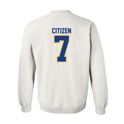 McNeese State - NCAA Football : trevonte citizen - Classic Shersey Crewneck Sweatshirt-1