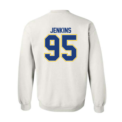 McNeese State - NCAA Football : Roman Jenkins - Classic Shersey Crewneck Sweatshirt-1