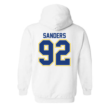 McNeese State - NCAA Football : Carlos Sanders - Classic Shersey Hooded Sweatshirt-1
