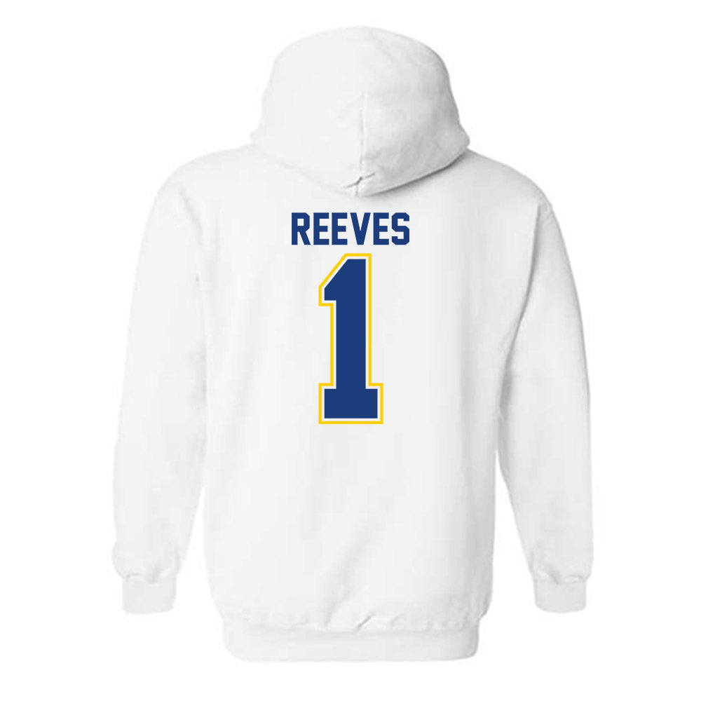 McNeese State - NCAA Women's Basketball : Azjah Reeves - Classic Shersey Hooded Sweatshirt-1