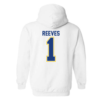 McNeese State - NCAA Women's Basketball : Azjah Reeves - Classic Shersey Hooded Sweatshirt-1