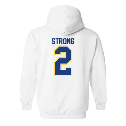 McNeese State - NCAA Football : Bryce Strong - Classic Shersey Hooded Sweatshirt-1