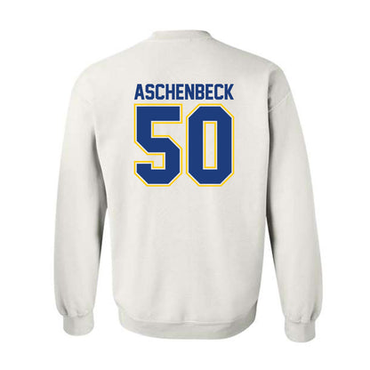 McNeese State - NCAA Football : Eric Aschenbeck - Classic Shersey Crewneck Sweatshirt-1