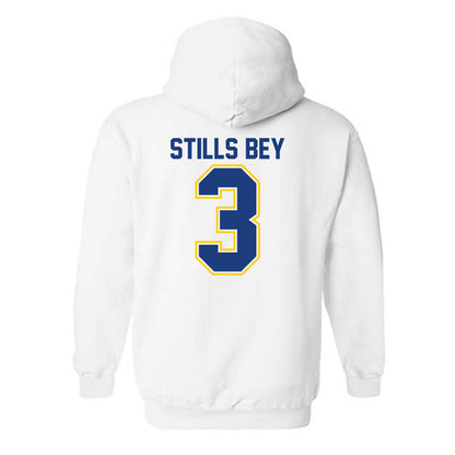 McNeese State - NCAA Football : Safir Stills Bey - Classic Shersey Hooded Sweatshirt-1