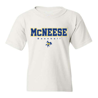 McNeese State - NCAA Baseball : Simon Larranaga - Classic Shersey Youth T-Shirt-0